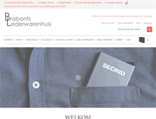 Tablet Screenshot of lederwaren.nl